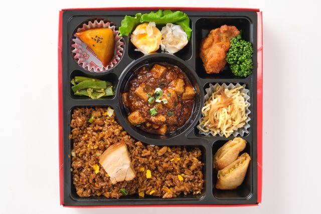 中華料理 馬九行久ーうまくいくー（福岡店）-特製麻婆豆腐と焼きめしの祥雲御膳