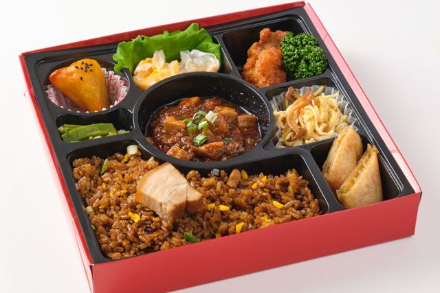 中華料理 馬九行久ーうまくいくー（福岡店）-特製麻婆豆腐と焼きめしの祥雲御膳