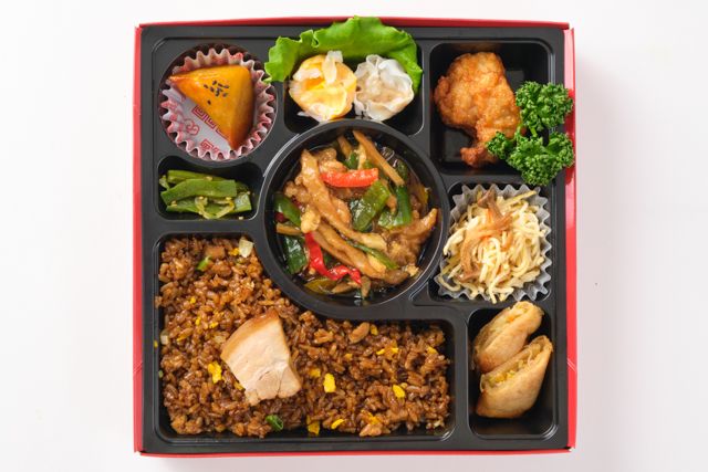 中華料理 馬九行久ーうまくいくー（福岡店）-彩り青椒肉絲と焼きめしの祥雲御膳