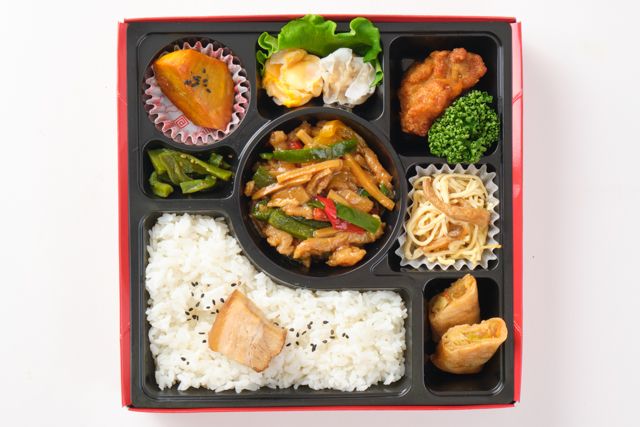 中華料理 馬九行久ーうまくいくー（福岡店）-彩り青椒肉絲の中華御膳
