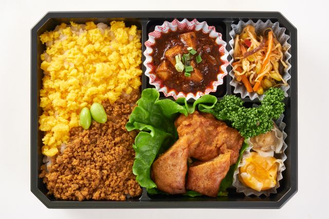 青山チャイナキッチン（福岡店）-麻婆豆腐＆2色ごはんのチャイナBOX