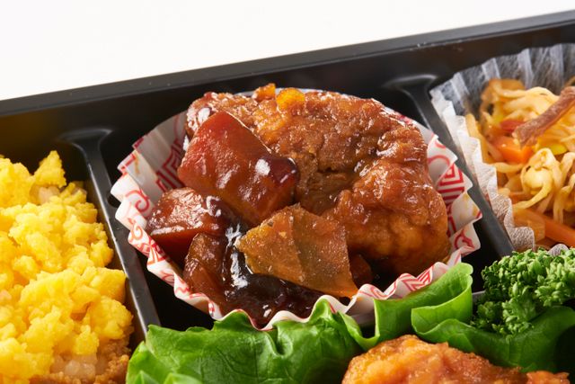 青山チャイナキッチン（福岡店）-黒酢酢豚＆2色ごはんのチャイナBOX