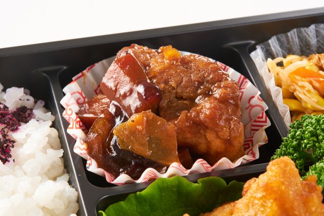 青山チャイナキッチン（福岡店）-【お茶なし】黒酢酢豚のチャイナBOX
