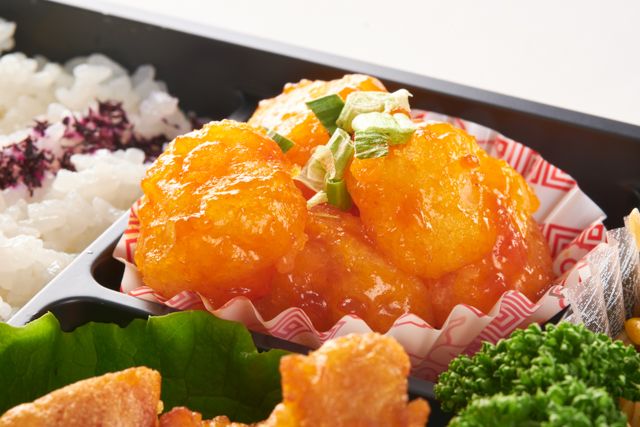 青山チャイナキッチン（福岡店）-【お茶なし】海老チリソースのチャイナBOX