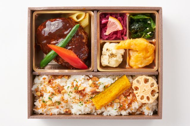 洋食亭 Silver spoon（福岡店）-ハンバーグステーキ・芳醇デミグラスソース仕立て