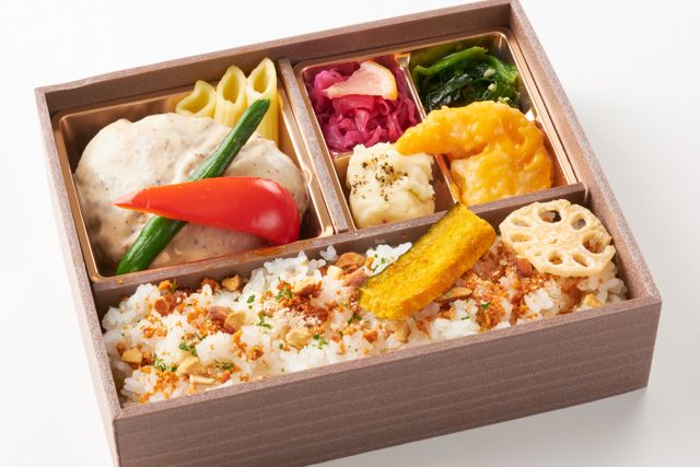 洋食亭 Silver spoon（福岡店）-ハンバーグステーキ・濃厚ポルチーニ茸のクリームソース