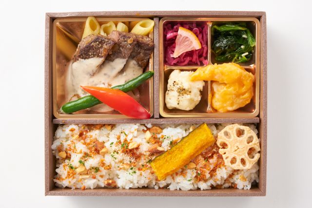 洋食亭 Silver spoon（福岡店）-牛カットステーキ・濃厚ポルチーニ茸のクリームソース