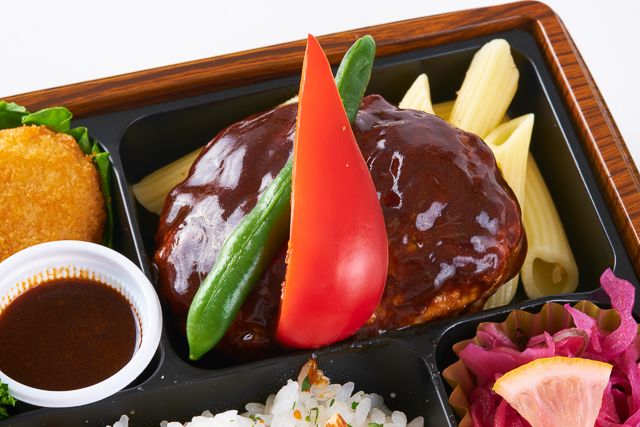 WERK―街の洋食―（福岡店）-濃厚デミグラスハンバーグ ＆ 蟹クリームコロッケ