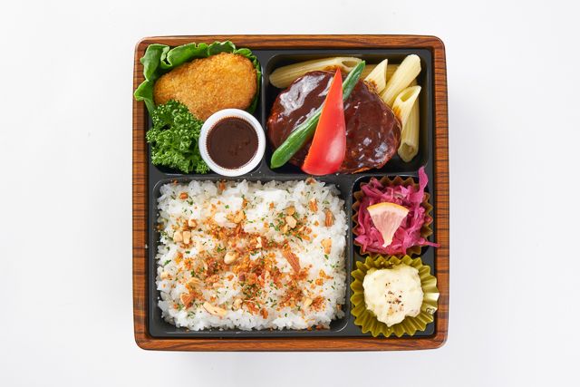 WERK―街の洋食―（福岡店）-濃厚デミグラスハンバーグ ＆ 蟹クリームコロッケ