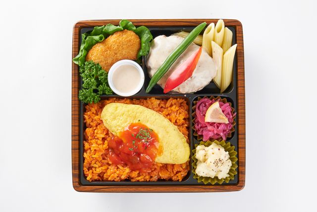 WERK―街の洋食―（福岡店）-ふわとろオムライス ＆ ポルチーニクリームハンバーグ