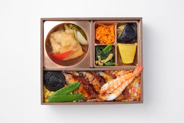 鮨・割烹 華やぎ（東京店）-うなぎと海老の華ちらし御膳～特製南蛮漬け～