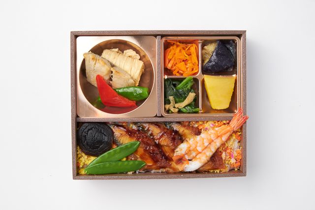 鮨・割烹 華やぎ（東京店）-うなぎと海老の華ちらし御膳～鰆の西京焼き～