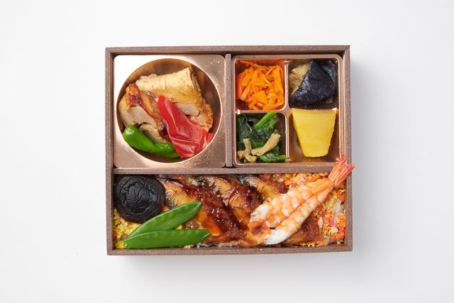 鮨・割烹 華やぎ（東京店）-うなぎと海老の華ちらし御膳～若鶏の香味焼き～