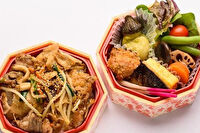 揚庵-焼肉彩り二段弁当
