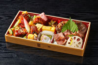 赤坂料亭「球磨川」-球磨川 「極」厳選うなぎちらしと特選牛すき焼とステーキの三色重