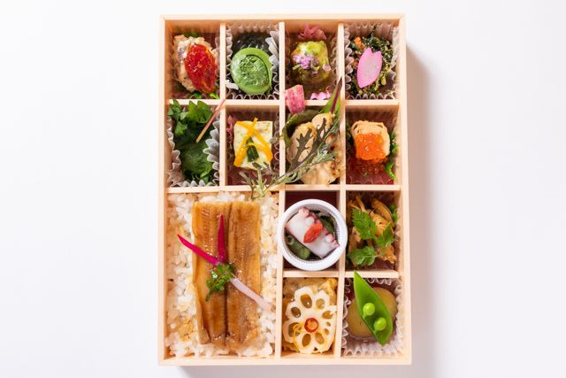 赤坂料亭「球磨川」-【熨斗対応可】【夏限定】十二のひと口しつらえ‐白米と穴子‐