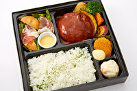 街角キッチン あらかわ（東京店）-ハンバーグ デミグラスソース弁当