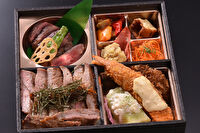 浅井食堂-Wステーキ弁当