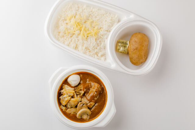 欧風カレー オーベルジーヌ 新宿本店-コンビネーションカレー（ポークとアサリ）