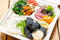 aux DELI＆Catering-ヴィーガン黒唐揚BOX【Soymeat Black KARAAGE BOX】