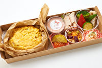 淡路町カフェ カプチェット・ロッソ-たらこクリームオムライスBOX