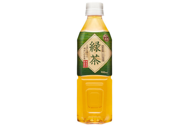 緑茶（500ml ペットボトル）