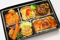 古典洋食 覚瑛-覚瑛古典洋食弁当・ローストポーク丼風添え デミグラスソース