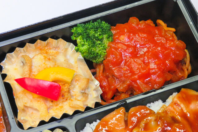覚瑛古典洋食弁当・ローストポーク丼風添え バーベキューソース
