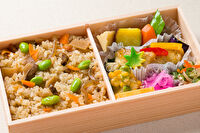 桂-【夏限定】旬の魚と野菜のさっぱりおろし餡かけ弁当［夏1］