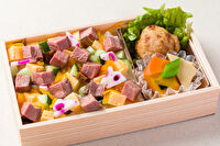 桂-ローストビーフの彩り散らし弁当