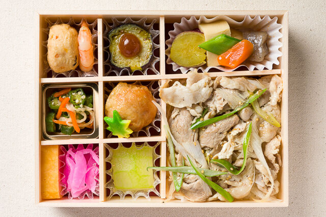 桂-【夏限定】夏野菜と厳選豚肉のネギ塩御膳［夏3］