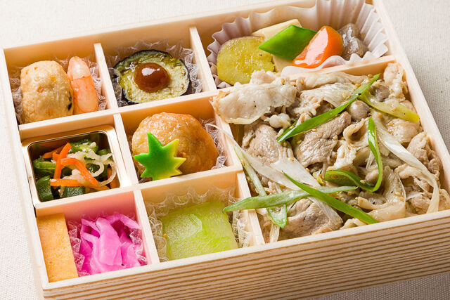 【夏限定】夏野菜と厳選豚肉のネギ塩御膳［夏3］