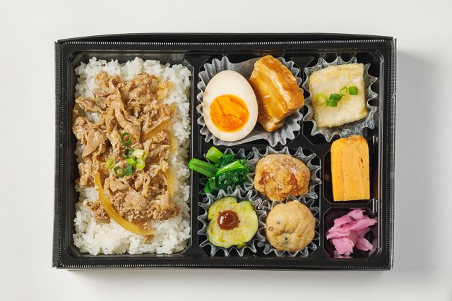 桂-やわらか牛飯と豚の角煮御膳