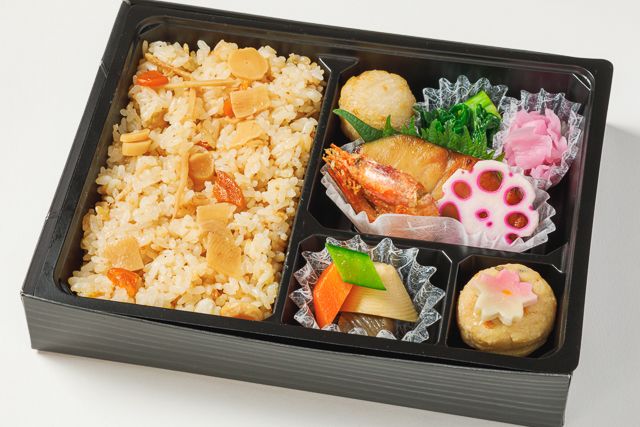 桂-【春限定】さわらの柚庵焼きと筍ご飯弁当