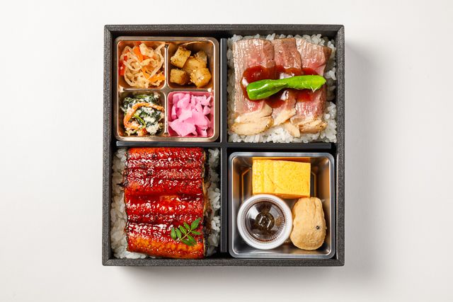 桂-牛ロースステーキと鰻の特選御膳