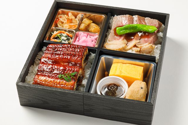 桂-牛ロースステーキと鰻の特選御膳