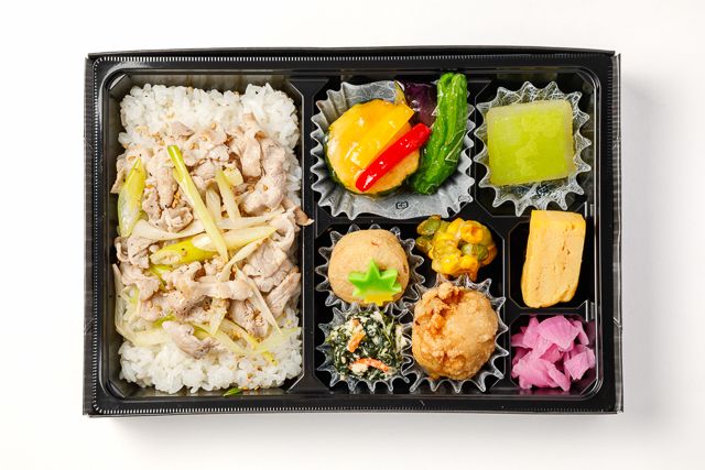 桂-【夏季限定】豚ネギ塩と夏野菜の彩り御膳