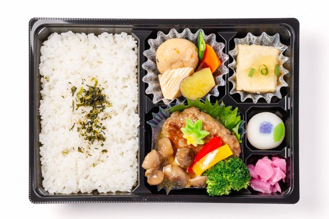 桂-ヴィーガン和惣菜弁当 大豆ハンバーグ仕立て