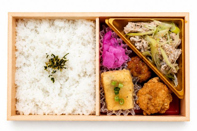 桂-【熨斗対応可】豚ネギ塩と和惣菜弁当