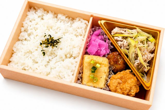 桂-【熨斗対応可】豚ネギ塩と和惣菜弁当