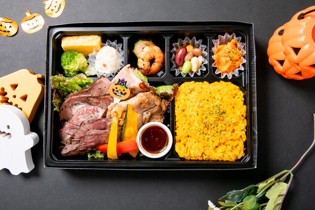 B.B.Q KIMURA Steak＆Grill-【ハロウィン限定】よくばりB.B.Q重（牛豚3種）