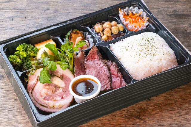 B.B.Q KIMURA Steak＆Grill-【冬季限定】香草ポルケッタとブラックアンガスサーロインステーキ