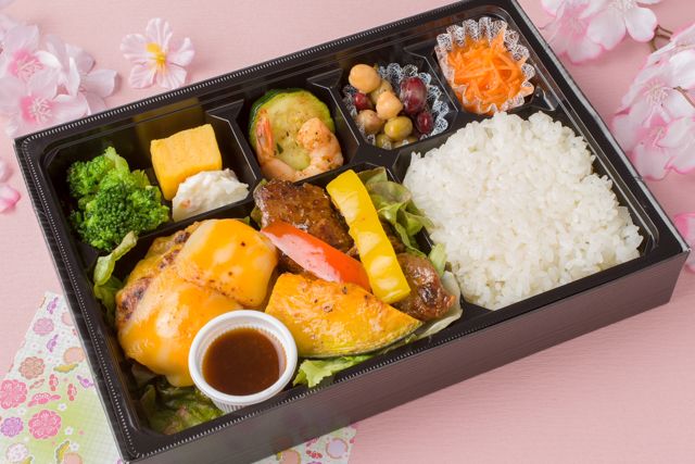 B.B.Q KIMURA Steak＆Grill-【春限定】ゴルビージャックチーズ和牛バーグ＆スパイシーB.B.Q