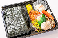 BENTO甲子園-アジフライ海苔弁当