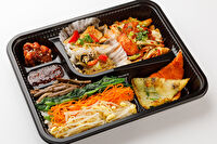 韓国海鮮食堂ヘムルパジョン-ナムルビビンパ弁当