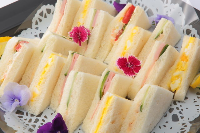 花咲くミックスサンドイッチ