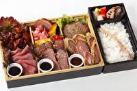 ビストロエンドウデリバリー-全てのメインが入った究極の六宝肉弁当