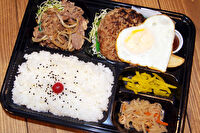 カフェ工房 和味-焼肉＆ハンバーグコンビ弁当