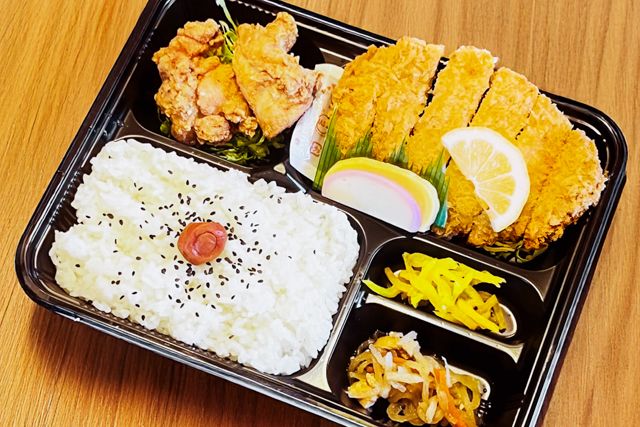 とんかつ唐揚げ弁当