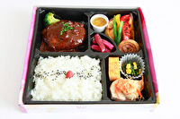 カリーナフードサービス-自家製ハンバーグ弁当～トリュフ香る特製デミグラスソース～